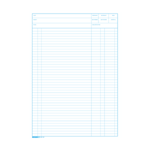 A4 Accountant Pad 2 Column AW401 5 Pack