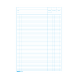 A4 Accountant Pad 2 Column AW401 5 Pack