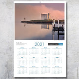 Custom Corporate Wall Calendar - Year At A Glance