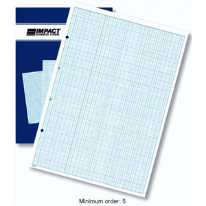 Graph Pad 1mm A3 4 Holes Punched