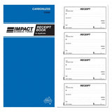Receipt Book, Carbonless, 4 Up, Duplicate, 280mm x 140mm